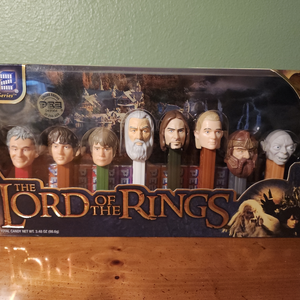 The Lord of the Rings Pez Dispenser Set